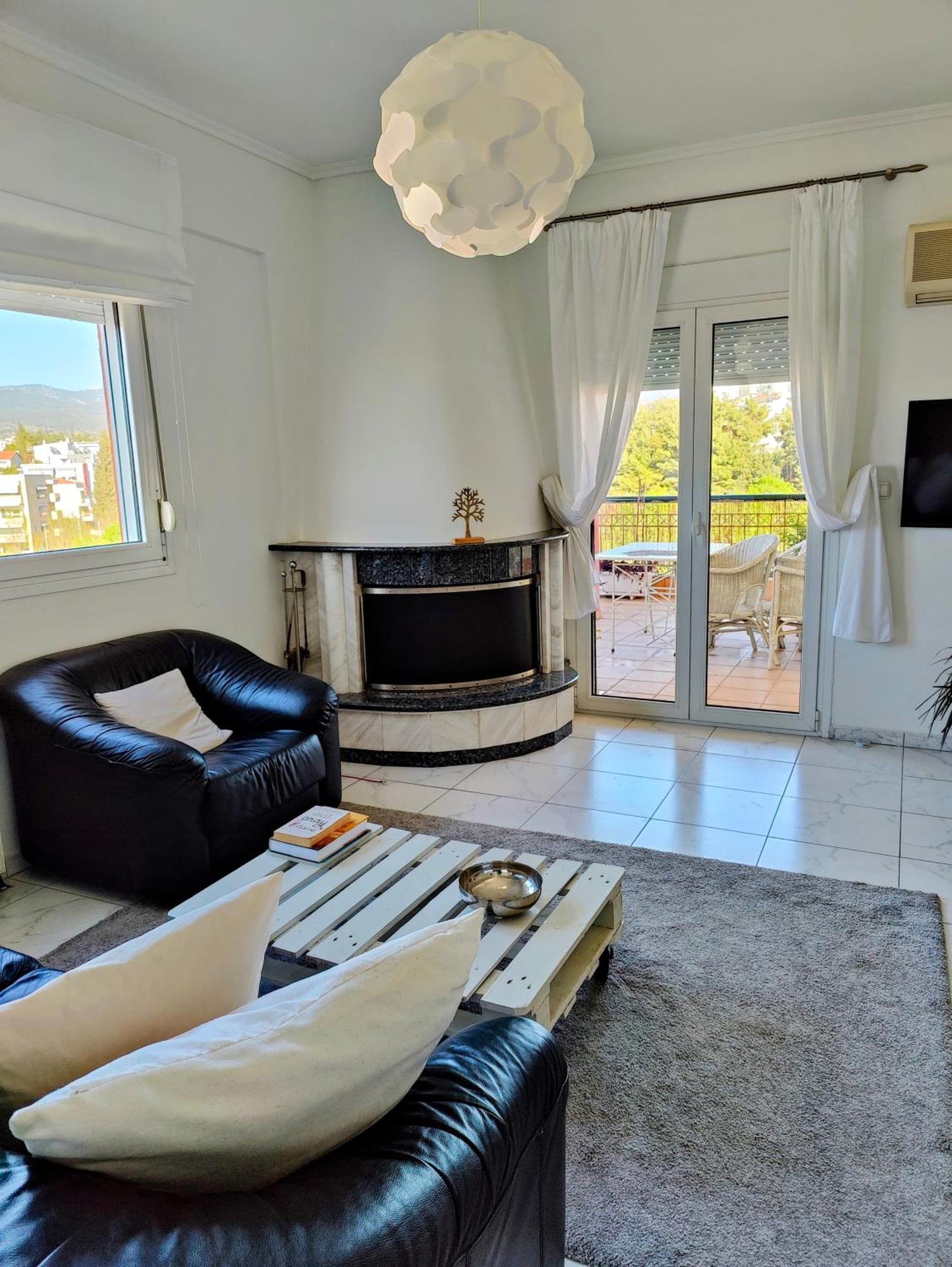 Celestial Garden-Thessaloniki'S Modern, Eclectic Penthouse With An Amazing View And Veranda Esterno foto