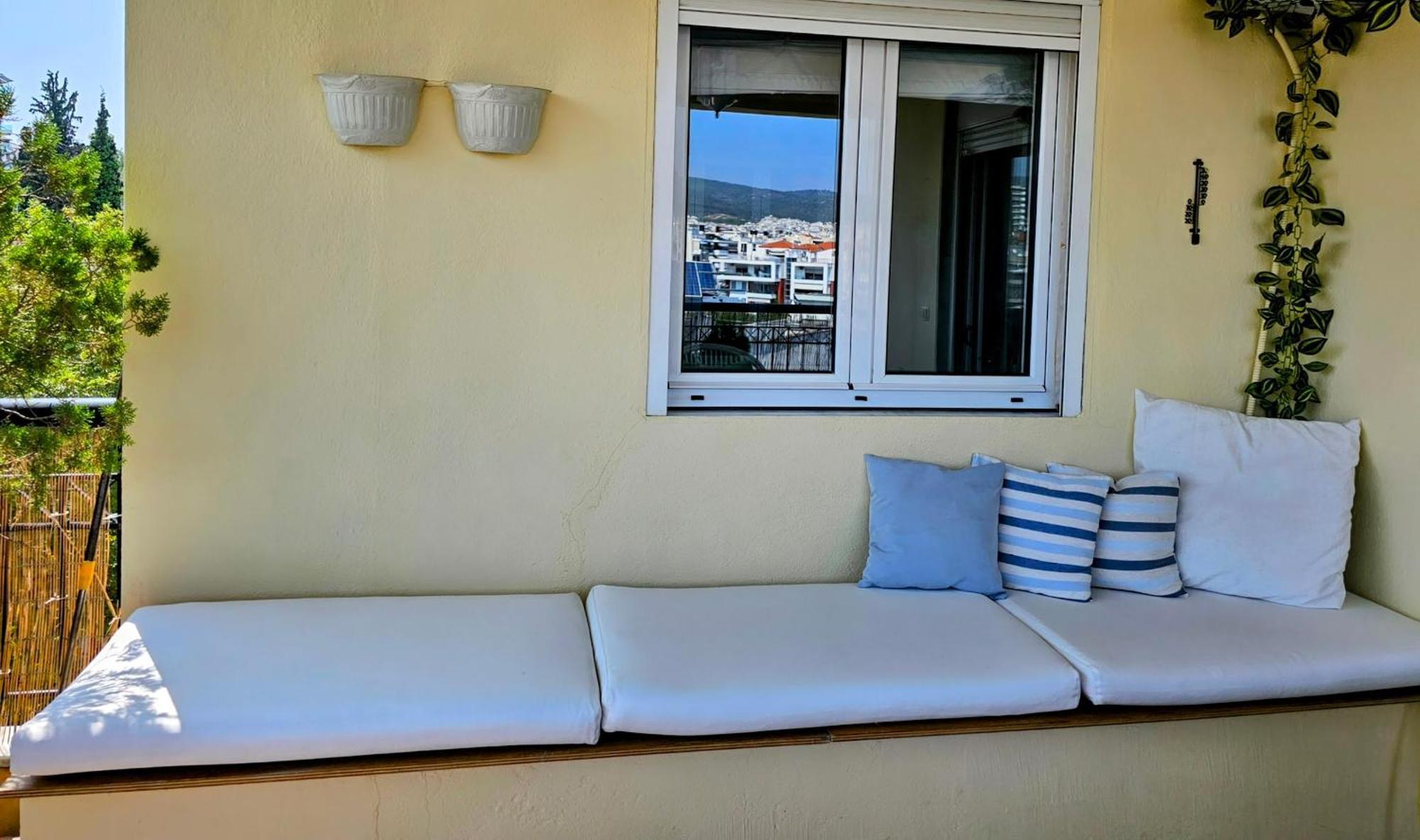Celestial Garden-Thessaloniki'S Modern, Eclectic Penthouse With An Amazing View And Veranda Esterno foto